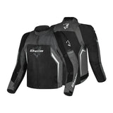 BELA CORDANIEL CHAQUETA DE MOTO HOMBRE NEGRO GRIS OSCURO