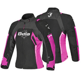 BELA - ELANUR Lady Schwarz/Anthrazit/Rosa