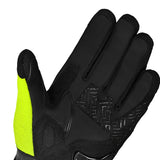 BELA - Guanto in pelle Highway Winter WP Lady Nero/Giallo Fluo