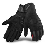 BELA - Gants d'hiver en cuir pour femme Highway Winter WP, noir