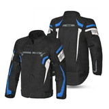 VESTE DE MOTO HOMME BELA HIGHLAND NOIRE ET BLEUE