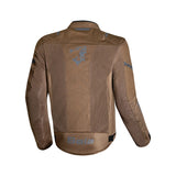 BELA MESH PRO Herren-Sommer-Motorradjacke aus Textil, braun