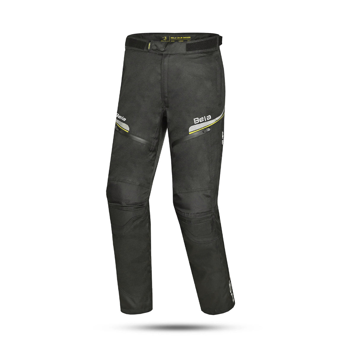 BELA Pantalon Calm Digger Man 32L Negro/Amarillo