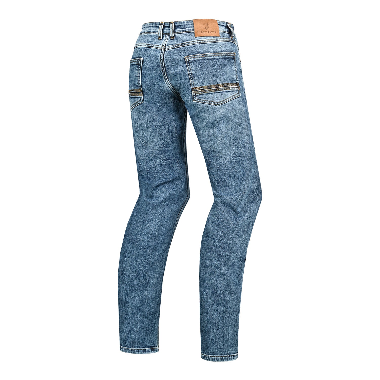 BELA RIO PANTALON DE HOMBRE DENIM JEANS 34L RANDOM AZUL SPRAY