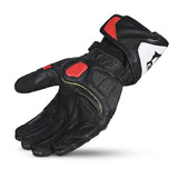 BELA - Leather Glove Rocket Long White/Red/Black