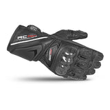 BELA ROCKET GUANTES LARGOS HOMBRE PIEL NEGRO GRIS