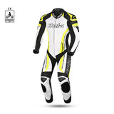 BELA ROCKET MIX KANGAROO 1 PC MONO DE MOTO MUJER BLANCO NEGRO AMARILLO FLOU