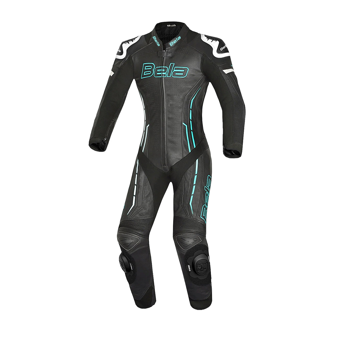 BELA-ROCKET LADY MIX K 1-PC SUIT WHITE/BLACK/BLUE
