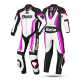 BELA-COMBINAISON 1 PC ROCKET KIDS BLANC/ROSE