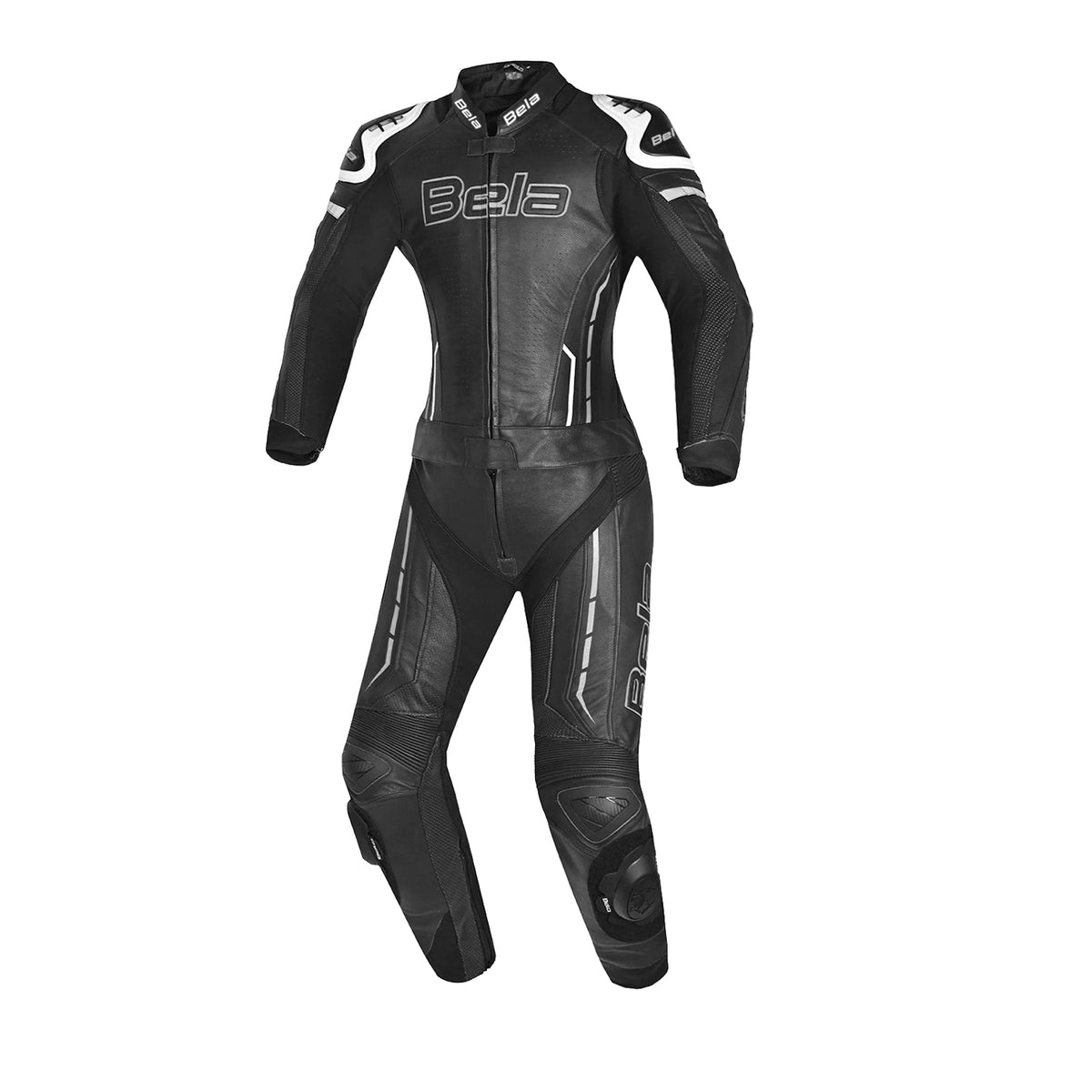 BELA - Combinaison 2 PC Rocket Mix Kang. Dame Noir/Blanc