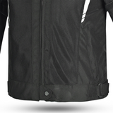 BELA SPRINTER CHAQUETA TEXTIL HOMBRE NEGRO AMARILLO FLUOR