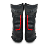 BELA STRIP BOTAS DE MOTO DE TOURING PIEL NEGRO ROJO