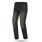 PANTALON JEAN HOMME BELA STROKE 30L NOIR KAKI TEINTÉ