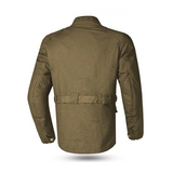 GIACCA VERDE DA UOMO IN COTONE CERATO TATTICO BELA