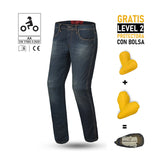 BELA TOUGH RIDER PANTALON DE HOMBRE JEANS AZUL KHAKI TINT
