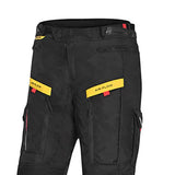 BELA TRANSFORMER HOMBRE MOTO TEXTILE PANTALON NEGRO AMARILLO FLOUR
