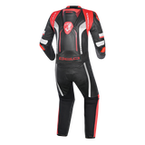 BELA X Race 2PC Mono De Moto Negro Blanco Rojo