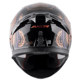AXOR APEX TRANCE CASCO INTEGRAL DE MOTOCICLETA BLACK GOLD