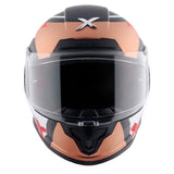 AXOR SABER X SPORTS CASCO NEGRO MATTE NARANJA