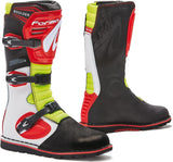 FORMA- BOULDER WEISS/ROT/GELBFLAUMEN STIEFEL