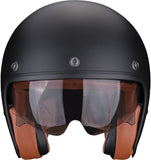 SCORPION BELFAST EVO LUX ABIERTO CASCO Negro mate - CASCO