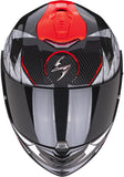 SCORPION  - EXO 1400 EVO CARBON AIR ARANEA Negro-Neon Rojo