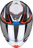 SCORPION EXO-1400 EVO II AIR ACCORD INTEGRAL CASCO Negro-Azul-Blanco