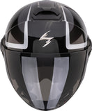 SCORPION EXO-CITY II INTERCITY Cara Abierta Casco Jet Negro Camaleon - CASCO