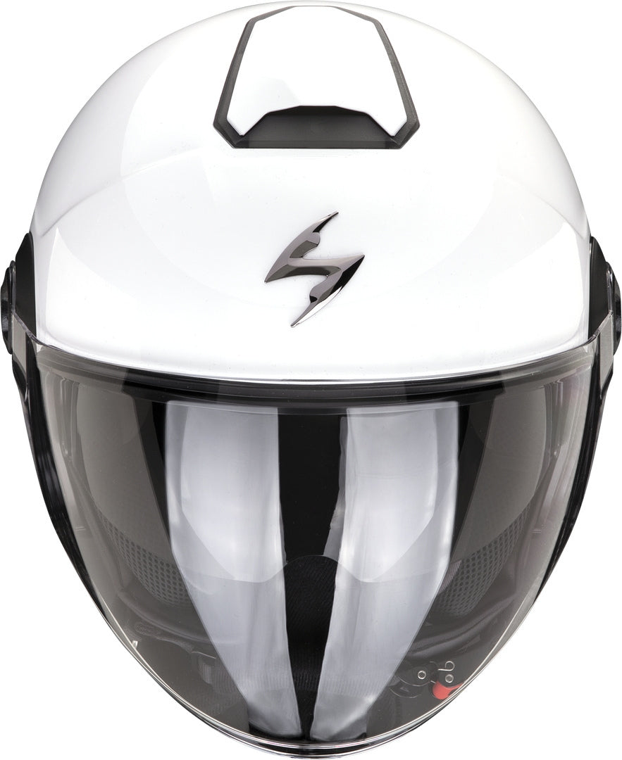 SCORPION EXO-CITY II SOLID Abierto Urbano Jet Casco Blanco - CASCO