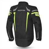 VESTE DE MOTO HOMME BELA HIGHLAND NOIR GRIS JAUNE