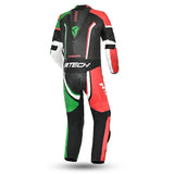 R TECH Mono HAWK De Piel 1PC Negro Rojo Verde