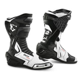 BELA SPEEDO 2.0 BOTAS DE MOTO PIEL NEGRO BLANCO