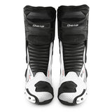 BELA SPEEDO 2.0 BOTAS DE MOTO PIEL NEGRO BLANCO