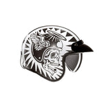 HJC V31 Flame MC5 abierto para motocicleta retro estilo urbano Casco