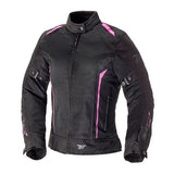 SEVENTY DEGREES SD-JT36 WOMEN'S SUMMER TOURING MOTORCYCLE JACKET BLACK PINK