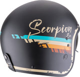 SCORPION BELFAST EVO ADONIS ABIERTO CASCO Negro mate-beige - CASCO