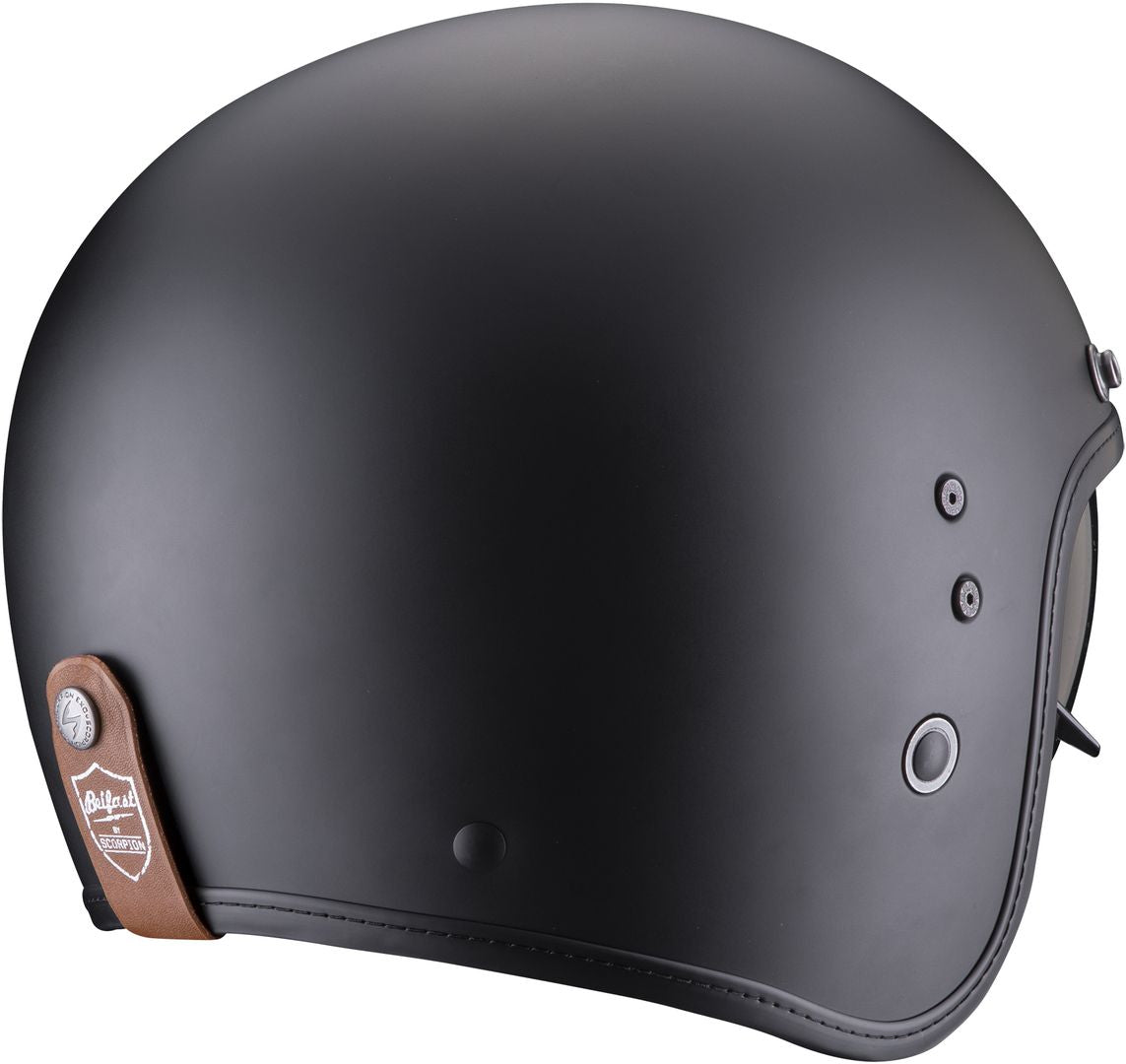 SCORPION BELFAST EVO LUX ABIERTO CASCO Negro mate - CASCO
