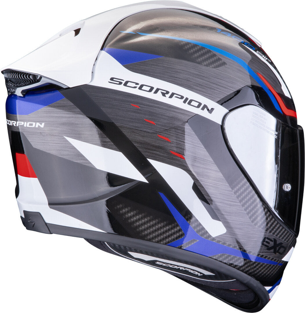 SCORPION EXO-1400 EVO II AIR ACCORD INTEGRAL CASCO Negro-Azul-Blanco