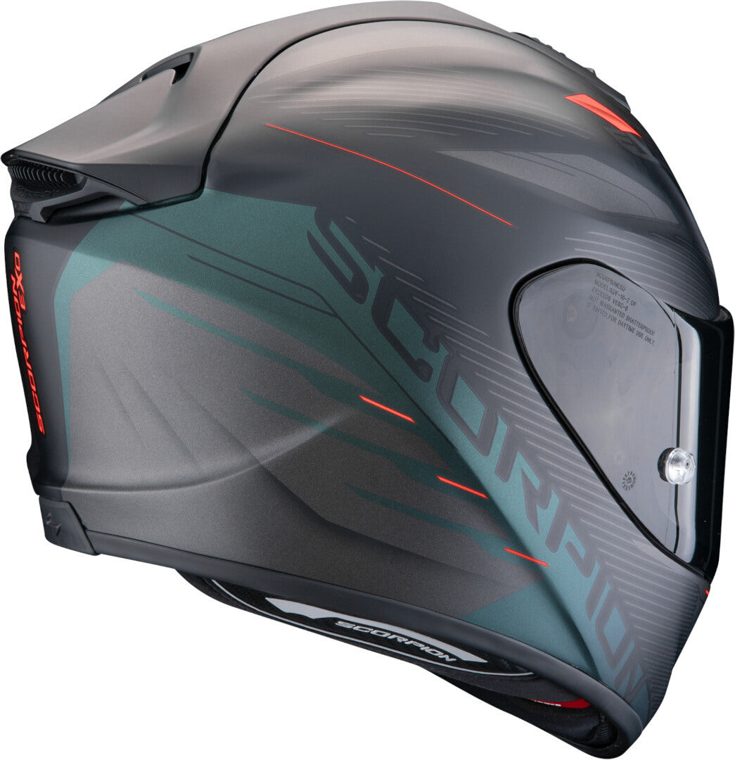 SCORPION EXO-1400 EVO II AIR LUMA INTEGRAL CASCO Negro mate-Verde
