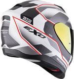 SCORPION EXO-520 EVO AIR LENA Integral Helmet Matte White-Silver-Red