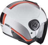 SCORPION EXO-CITY II VEL Abierto Jet Casco Gris Rojo Mate - CASCO