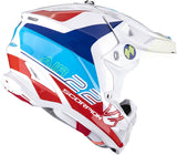 SCORPION - VX 22 AIR ARES Weiß-blau-rot