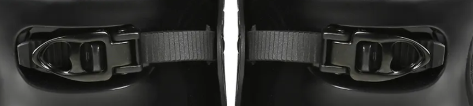 BELA Pièces détachées pour bottes Speedo, sangle noire