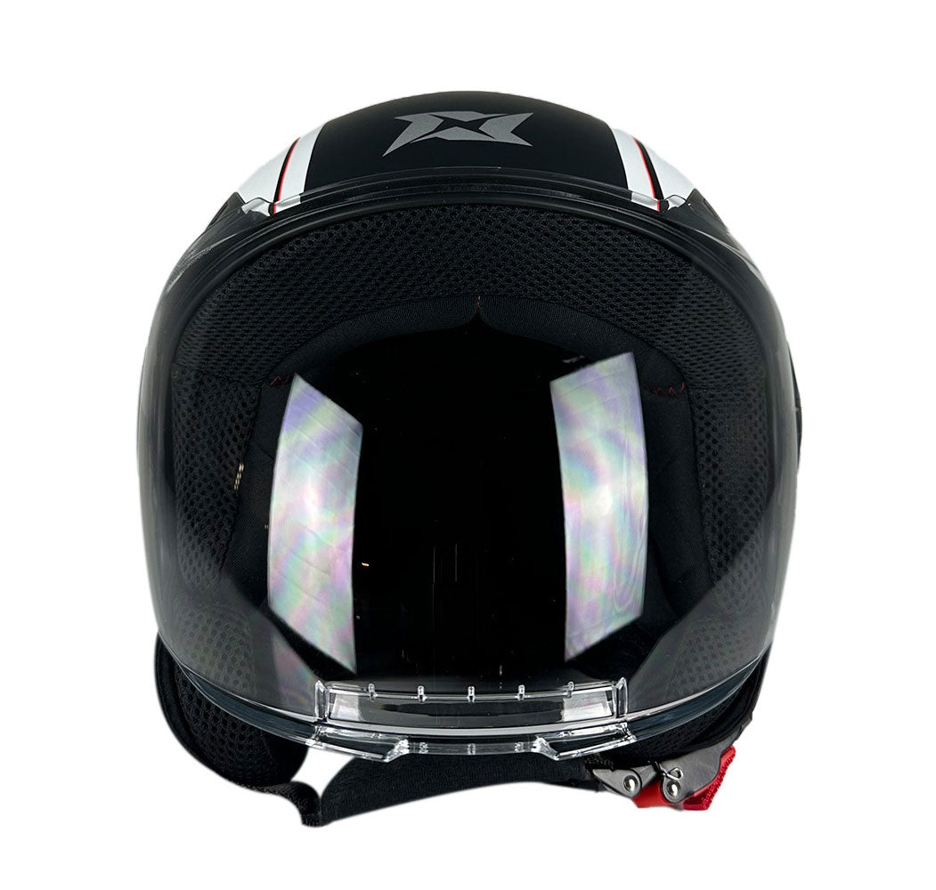 AXXIS CASCO OF513B Metro S 22.06 Duo B1 Negro Mate