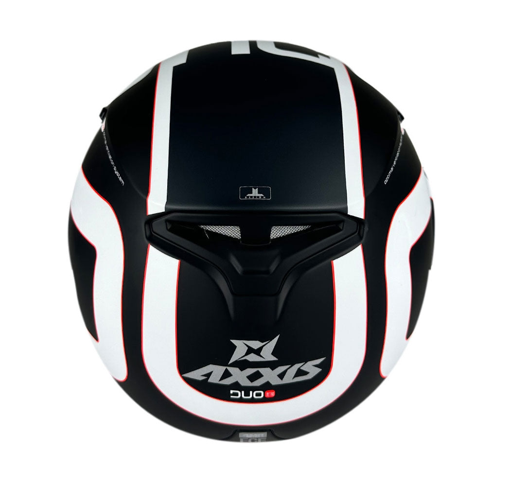 AXXIS CASCO OF513B Metro S 22.06 Duo B1 Negro Mate
