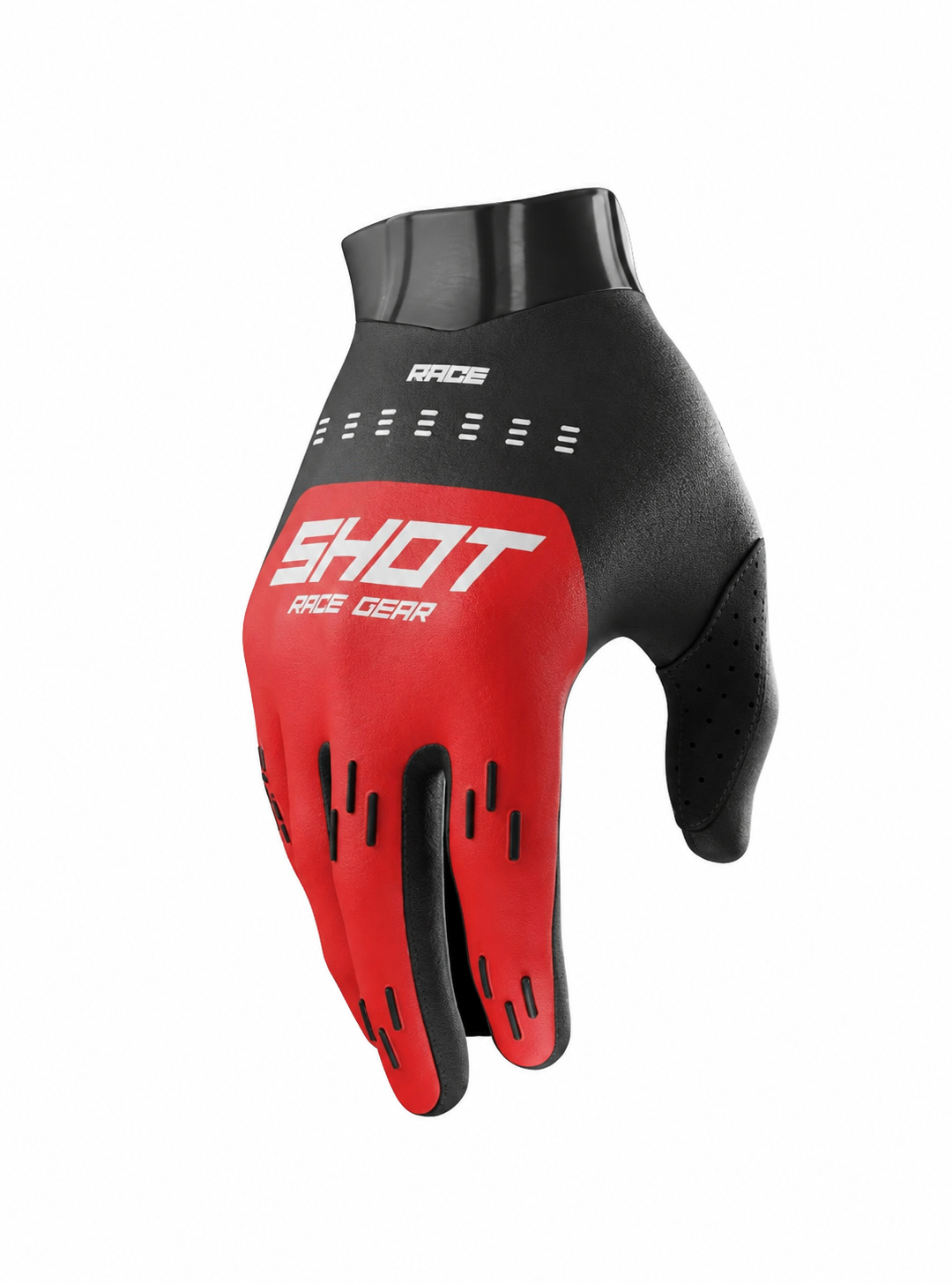 SHOT RACE KID GUANTES DE MOTO ROJO