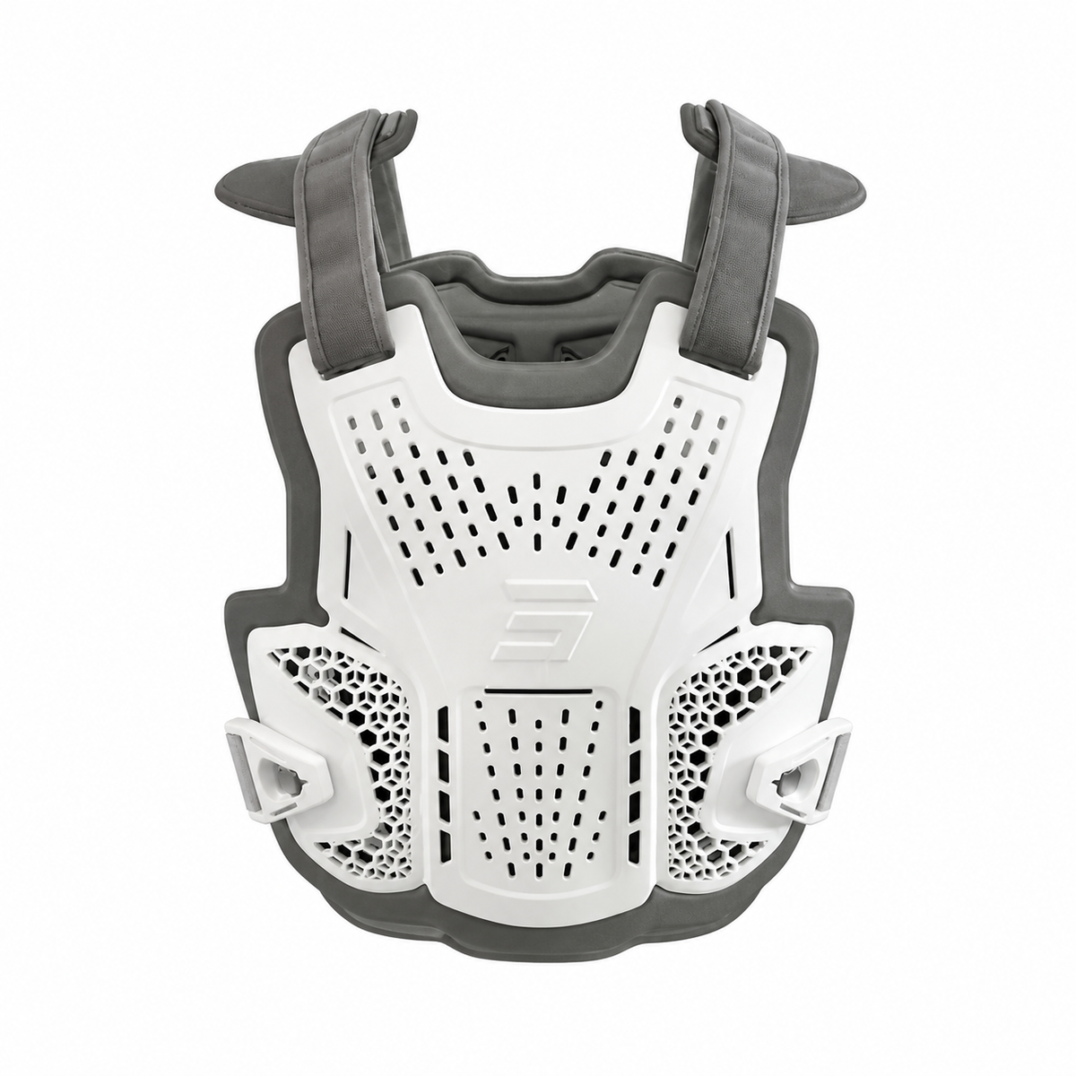 SHOT BODY ARMOR GUARDIAS DE PIEDRA DE MOTO BLANCO