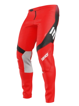 SHOT CONTACT PANTALONES DE MOTO ROJO