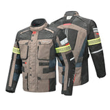 VESTE DE MOTO HOMME BELA CROSSROAD EXTREME WP MARRON MARINE