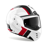 AIROH MATHISSE EXPLORE Moto Abatible Casco Brillo Rojo